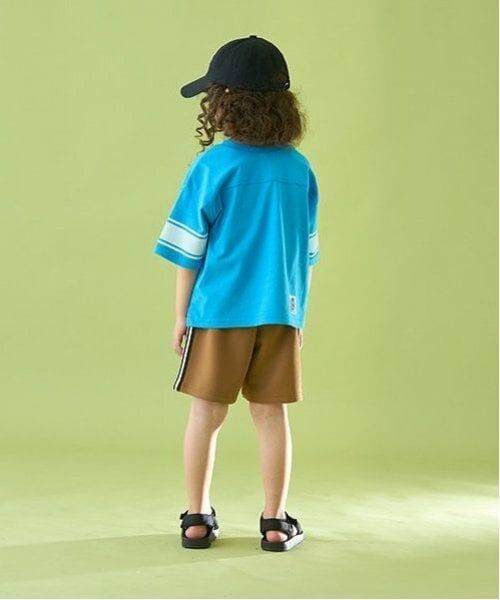 b・ROOM / ビールーム Tシャツ | 【前後どちらでもOK!】【カイテキ天竺】ラインプリントTシャツ | 詳細19