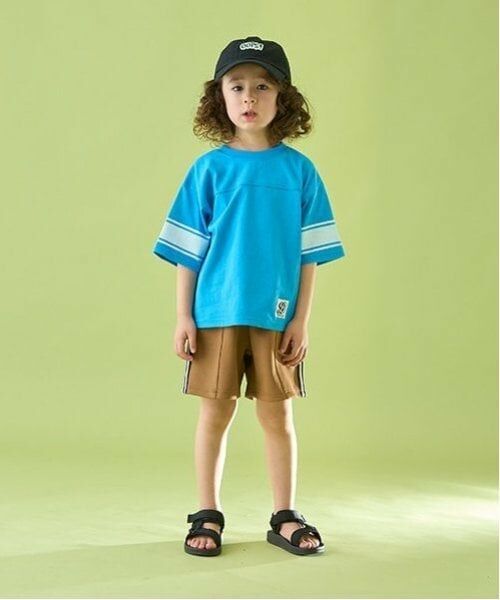 b・ROOM / ビールーム Tシャツ | 【前後どちらでもOK!】【カイテキ天竺】ラインプリントTシャツ | 詳細20