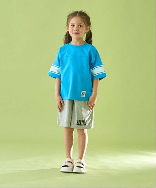 b・ROOM / ビールーム Tシャツ | 【前後どちらでもOK!】【カイテキ天竺】ラインプリントTシャツ | 詳細22