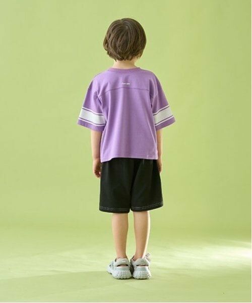 b・ROOM / ビールーム Tシャツ | 【前後どちらでもOK!】【カイテキ天竺】ラインプリントTシャツ | 詳細23