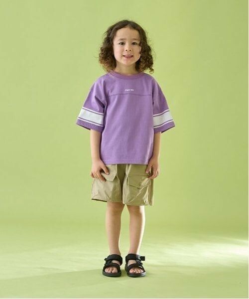 b・ROOM / ビールーム Tシャツ | 【前後どちらでもOK!】【カイテキ天竺】ラインプリントTシャツ | 詳細26