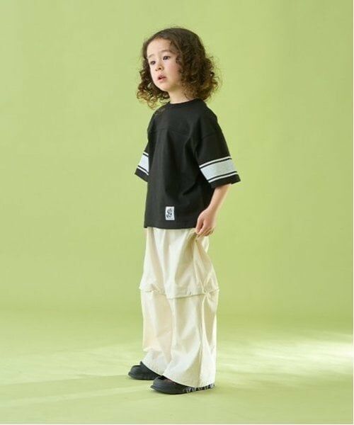 b・ROOM / ビールーム Tシャツ | 【前後どちらでもOK!】【カイテキ天竺】ラインプリントTシャツ | 詳細29