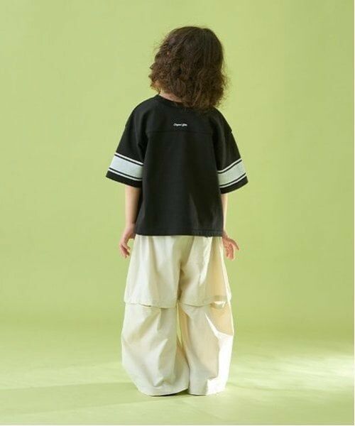 b・ROOM / ビールーム Tシャツ | 【前後どちらでもOK!】【カイテキ天竺】ラインプリントTシャツ | 詳細30