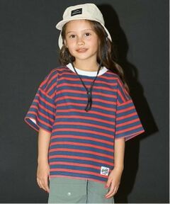 b・ROOM / ビールーム Tシャツ | 【カイテキ天竺】プリントボーダービッグTシャツ