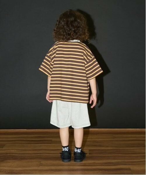 b・ROOM / ビールーム Tシャツ | 【カイテキ天竺】プリントボーダービッグTシャツ | 詳細11