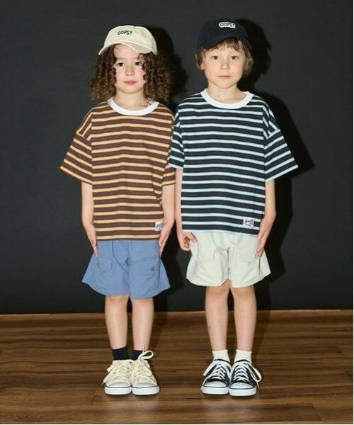 b・ROOM / ビールーム Tシャツ | 【カイテキ天竺】プリントボーダービッグTシャツ | 詳細21