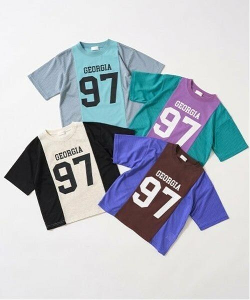 b・ROOM / ビールーム Tシャツ | 【カイテキ天竺】バイカラービッグTシャツ | 詳細1