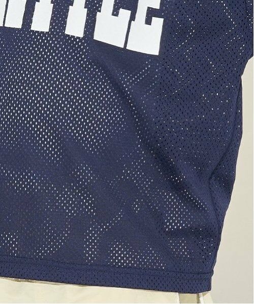 b・ROOM / ビールーム Tシャツ | 【セットアップ可能】Vネックメッシュトップス | 詳細16