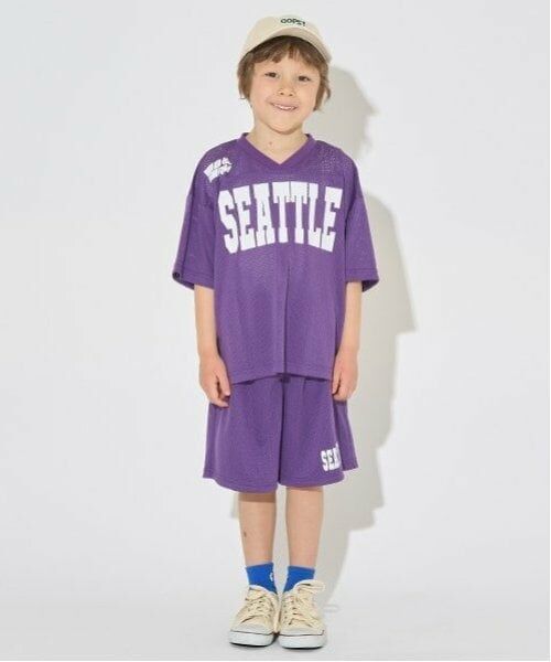 b・ROOM / ビールーム Tシャツ | 【セットアップ可能】Vネックメッシュトップス | 詳細17