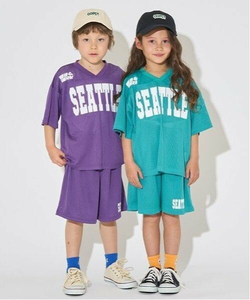 b・ROOM / ビールーム Tシャツ | 【セットアップ可能】Vネックメッシュトップス | 詳細22