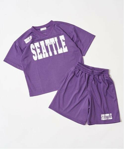 b・ROOM / ビールーム Tシャツ | 【セットアップ可能】Vネックメッシュトップス | 詳細8