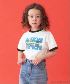 b・ROOM / ビールーム Tシャツ | 【クレヨンしんちゃん】【カイテキ天竺】リンガーTシャツ