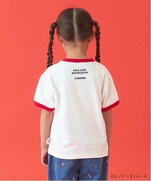 b・ROOM / ビールーム Tシャツ | 【クレヨンしんちゃん】【カイテキ天竺】リンガーTシャツ | 詳細11
