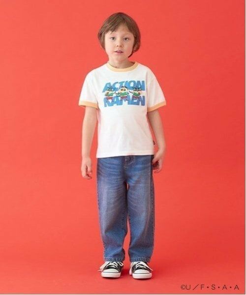 b・ROOM / ビールーム Tシャツ | 【クレヨンしんちゃん】【カイテキ天竺】リンガーTシャツ | 詳細13