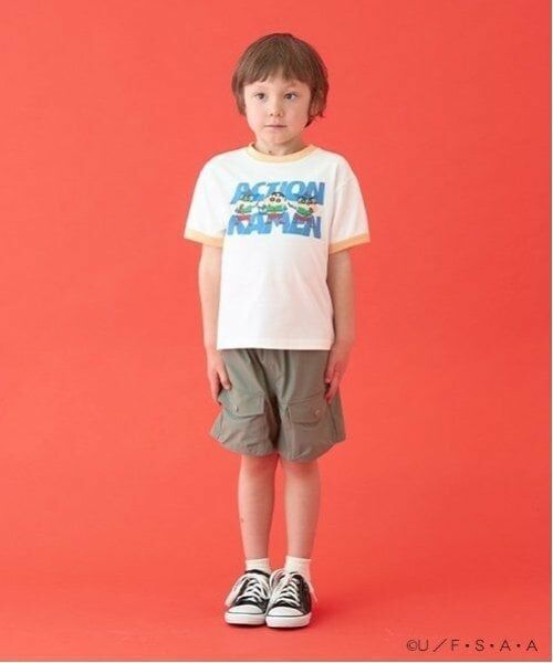 b・ROOM / ビールーム Tシャツ | 【クレヨンしんちゃん】【カイテキ天竺】リンガーTシャツ | 詳細14