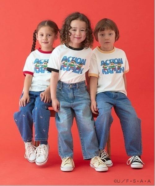 b・ROOM / ビールーム Tシャツ | 【クレヨンしんちゃん】【カイテキ天竺】リンガーTシャツ | 詳細18