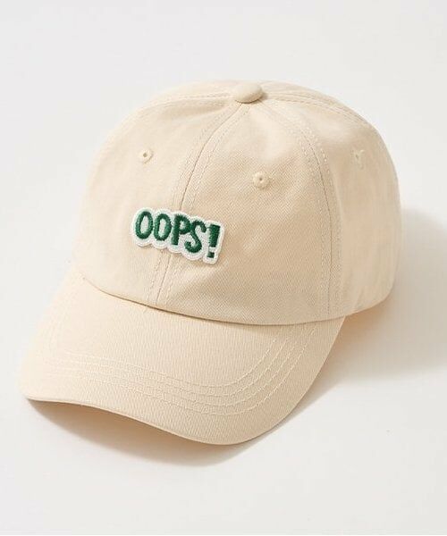 b・ROOM / ビールーム キャップ | OOPS!ワッペンキャップ | 詳細2