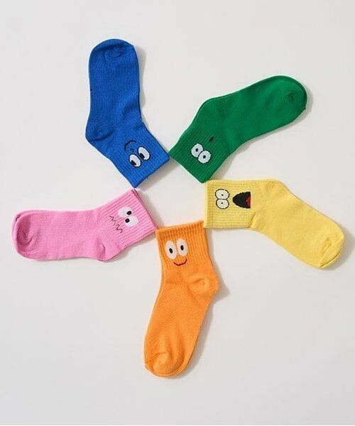 b・ROOM / ビールーム ソックス | アソートフェイスソックス | 詳細1