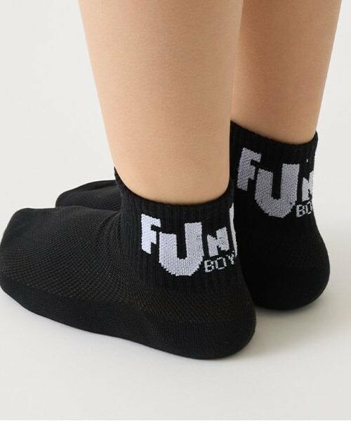 b・ROOM / ビールーム ソックス | FUNKY BOYソックス（黒）