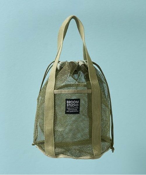 b・ROOM / ビールーム 水着・スイムグッズ | メッシュバッグ（薄カーキ）