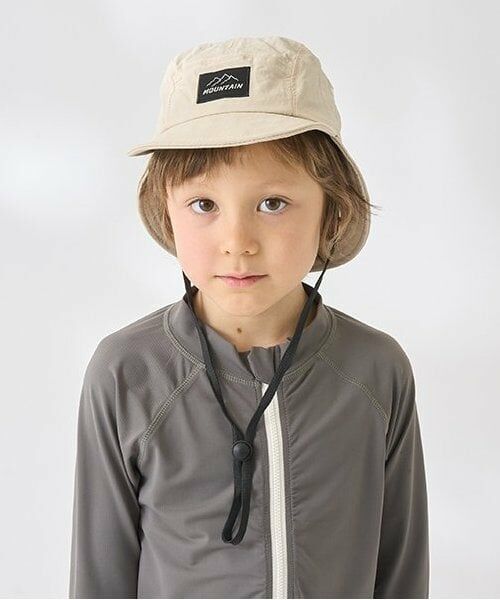 b・ROOM / ビールーム キャップ | 日除け付きキャップ（アイボリー）