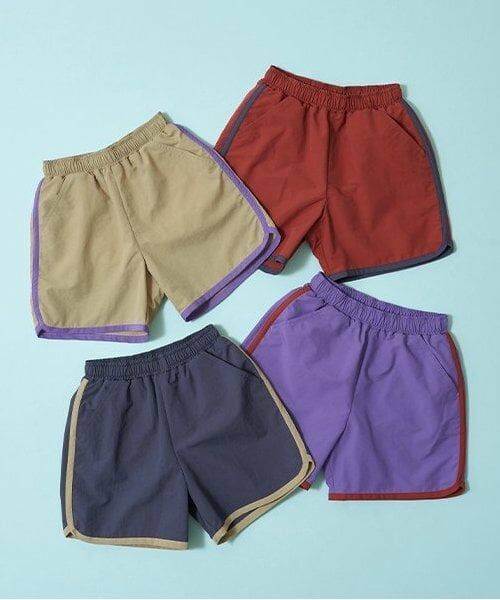 b・ROOM / ビールーム 水着・スイムグッズ | 【SWIM】【水着】【UV加工】パイピングサーフパンツ | 詳細1