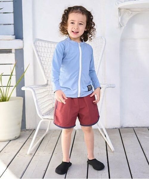 b・ROOM / ビールーム 水着・スイムグッズ | 【SWIM】【水着】【UV加工】パイピングサーフパンツ | 詳細14