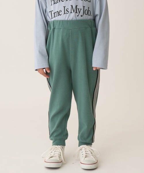 b・ROOM / ビールーム その他パンツ | 【ともパン】サイドラインテーパードパンツ(モスグリーン)