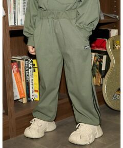 b・ROOM / ビールーム その他パンツ | 【MNCM】【セットアップ可】【カイテキ天竺】ビッグシルエットサイドラインパンツ