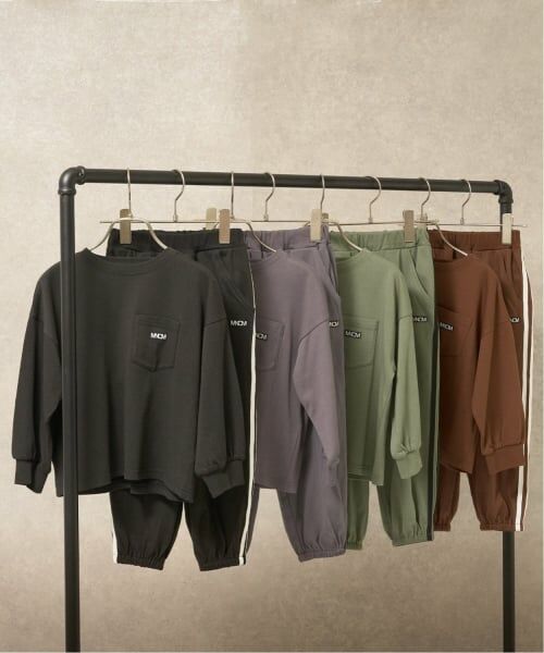 b・ROOM / ビールーム その他パンツ | 【MNCM】【セットアップ可】【カイテキ天竺】ビッグシルエットサイドラインパンツ | 詳細15