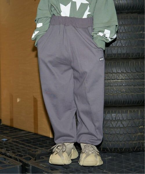 b・ROOM / ビールーム その他パンツ | 【MNCM】【セットアップ可】【カイテキ天竺】ビッグシルエットサイドラインパンツ | 詳細21