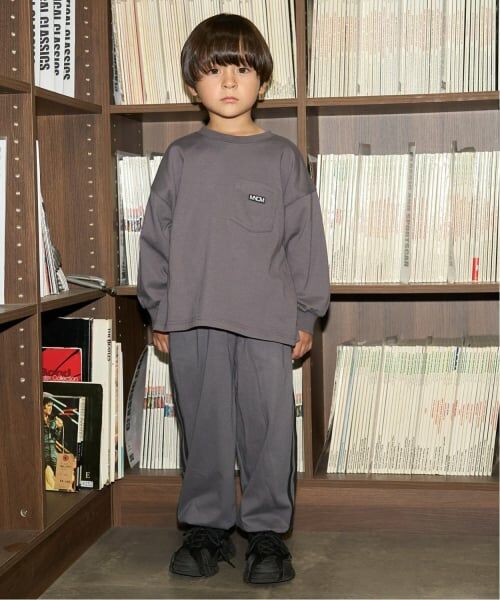 b・ROOM / ビールーム その他パンツ | 【MNCM】【セットアップ可】【カイテキ天竺】ビッグシルエットサイドラインパンツ | 詳細24