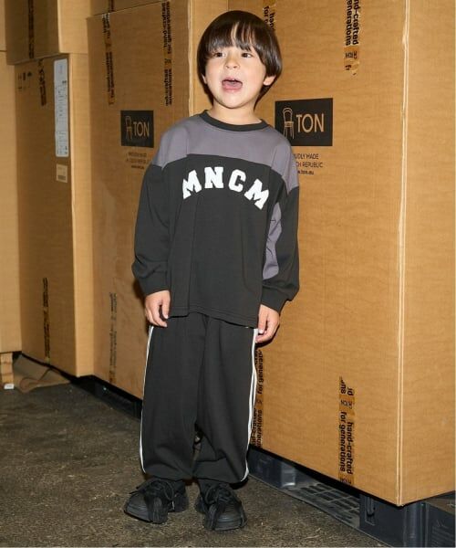 b・ROOM / ビールーム その他パンツ | 【MNCM】【セットアップ可】【カイテキ天竺】ビッグシルエットサイドラインパンツ | 詳細25