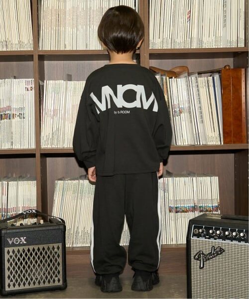 b・ROOM / ビールーム その他パンツ | 【MNCM】【セットアップ可】【カイテキ天竺】ビッグシルエットサイドラインパンツ | 詳細26