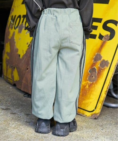 b・ROOM / ビールーム その他パンツ | 【MNCM】【セットアップ可】【カイテキ天竺】ビッグシルエットサイドラインパンツ | 詳細30