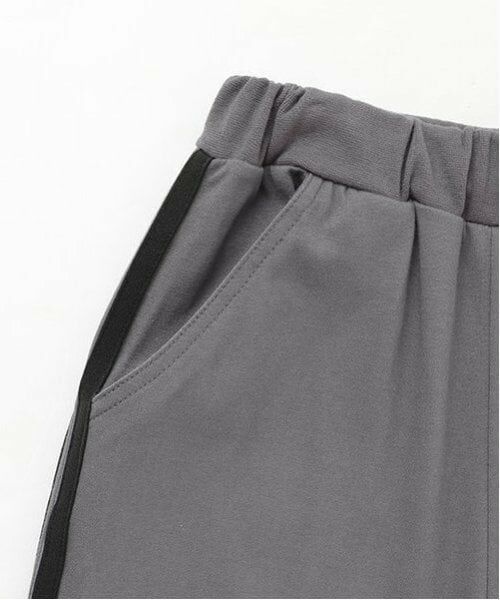 b・ROOM / ビールーム その他パンツ | 【MNCM】【セットアップ可】【カイテキ天竺】ビッグシルエットサイドラインパンツ | 詳細7