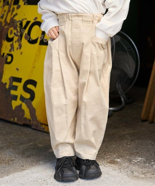 b・ROOM / ビールーム その他パンツ | 【MNCM】バルーンタックパンツ | 詳細18