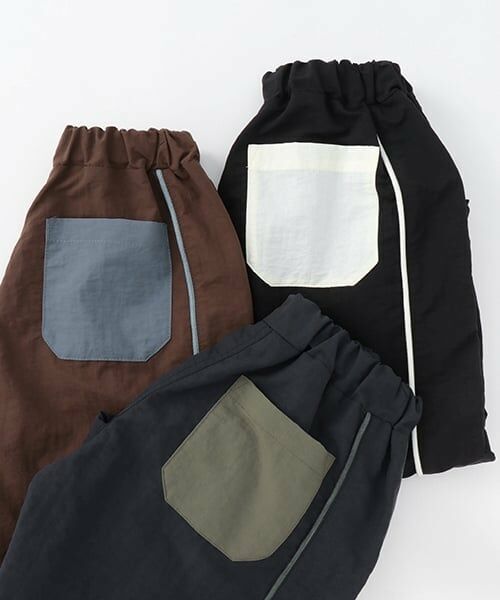 b・ROOM / ビールーム その他パンツ | 【MNCM】【セットアップ可】サイドラインピステワイドパンツ | 詳細11