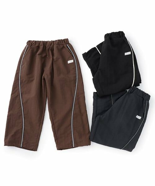 b・ROOM / ビールーム その他パンツ | 【MNCM】【セットアップ可】サイドラインピステワイドパンツ | 詳細13