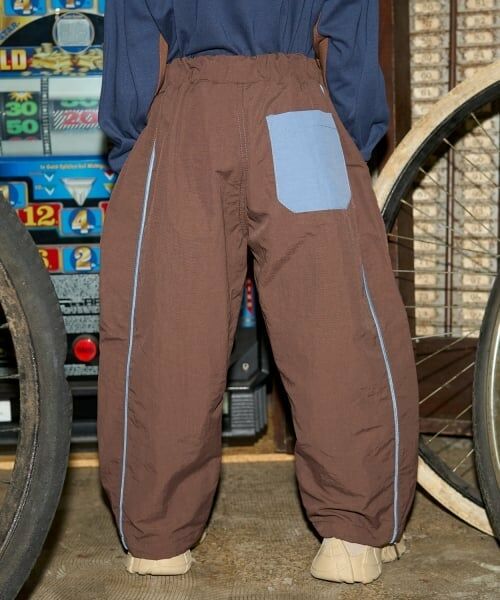 b・ROOM / ビールーム その他パンツ | 【MNCM】【セットアップ可】サイドラインピステワイドパンツ | 詳細22