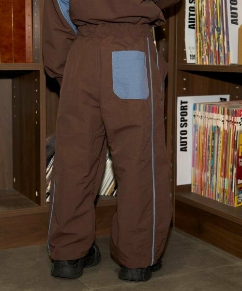 b・ROOM / ビールーム その他パンツ | 【MNCM】【セットアップ可】サイドラインピステワイドパンツ | 詳細23