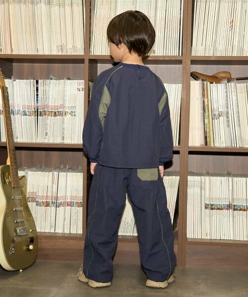 b・ROOM / ビールーム その他パンツ | 【MNCM】【セットアップ可】サイドラインピステワイドパンツ | 詳細28