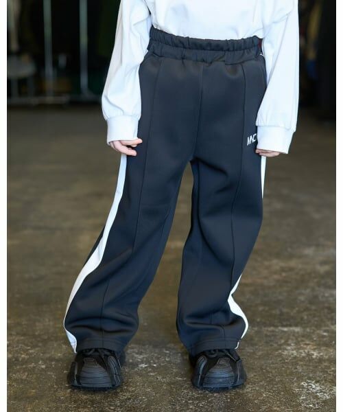 b・ROOM / ビールーム その他パンツ | 【MNCM】【セットアップ可】トラックパンツ（黒）