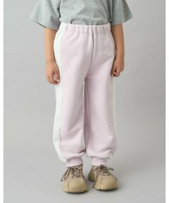 b・ROOM / ビールーム その他パンツ | 【デイリースタンダードウェアシリーズ】【吸水速乾】ゆったりシルエットのサイドラインスウェットパンツ