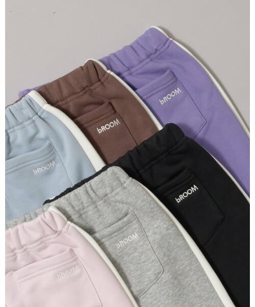 b・ROOM / ビールーム その他パンツ | 【デイリースタンダードウェアシリーズ】【吸水速乾】ゆったりシルエットのサイドラインスウェットパンツ | 詳細16