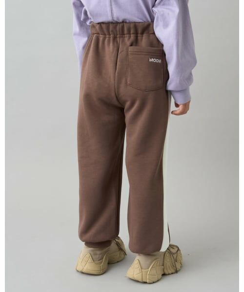b・ROOM / ビールーム その他パンツ | 【デイリースタンダードウェアシリーズ】【吸水速乾】ゆったりシルエットのサイドラインスウェットパンツ | 詳細21