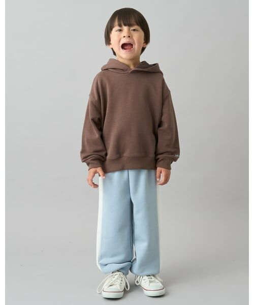 b・ROOM / ビールーム その他パンツ | 【デイリースタンダードウェアシリーズ】【吸水速乾】ゆったりシルエットのサイドラインスウェットパンツ | 詳細25