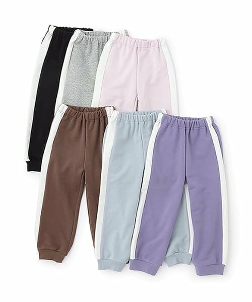 b・ROOM / ビールーム その他パンツ | 【デイリースタンダードウェアシリーズ】【吸水速乾】ゆったりシルエットのサイドラインスウェットパンツ | 詳細7