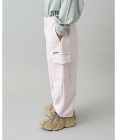 b・ROOM / ビールーム その他パンツ | 【デイリースタンダードウェアシリーズ】【吸水速乾】ゆったりシルエットのカーゴスウェットパンツ