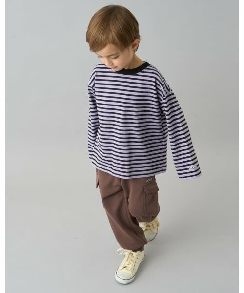 b・ROOM / ビールーム その他パンツ | 【デイリースタンダードウェアシリーズ】【吸水速乾】ゆったりシルエットのカーゴスウェットパンツ | 詳細30